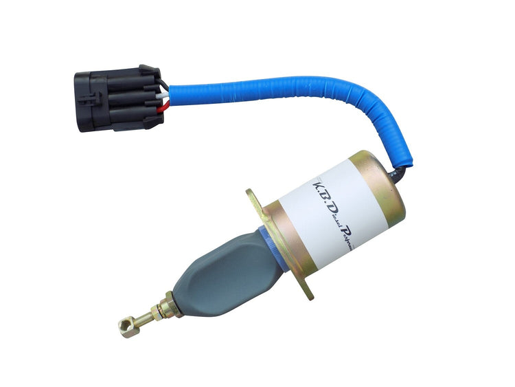 Heavy Duty Upgraded Fuel Shut Off Solenoid 2.5"for 1994-1998 5.9l Cummins