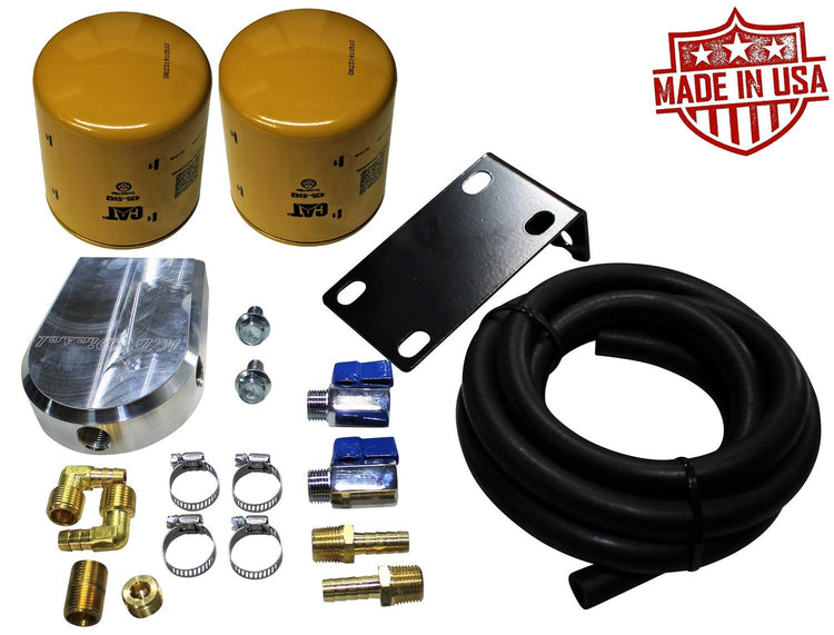 Engine Coolant Filter Kit for 2007.5-2018 6.7l Dodge Cummins
