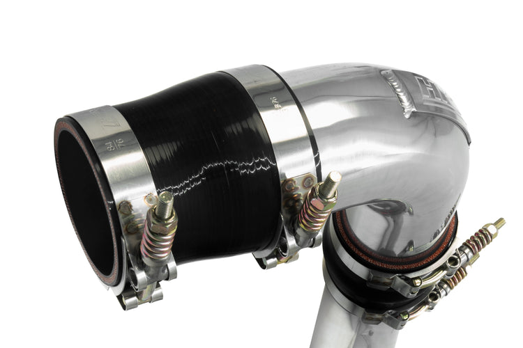 HPS Performance HPS Intercooler Charge Pipe Hot Side, 2017-2019 GMC Sierra 2500 HD Duramax 6.6L V8 Diesel Turbo L5P, 17-146