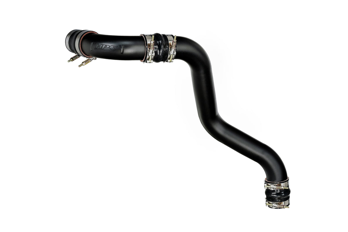 HPS Performance HPS Intercooler Charge Pipe Hot Side, 2017-2019 GMC Sierra 3500 HD Duramax 6.6L V8 Diesel Turbo L5P, 17-146