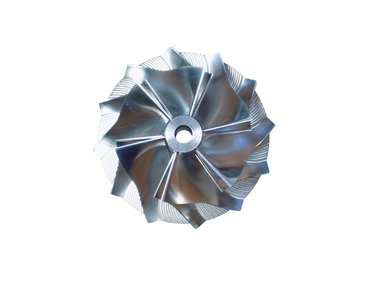Extended Tip Billet Turbo Compressor Wheel for 2001-2004 LB7 6.6l Duramax 67mm