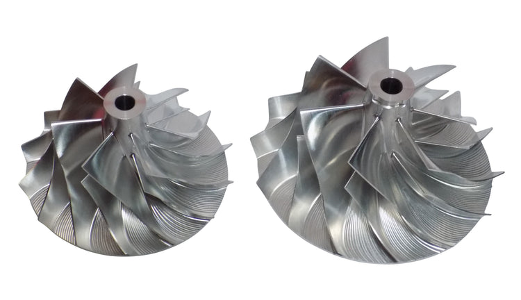 Extended Tip Billet Compressor Wheels for 2008-2010 6.4l Ford Powerstroke