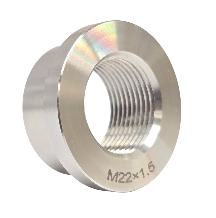 Stainless Bung for Air Intake Manifold Grid Heater on 6.7l Cummins Ram
