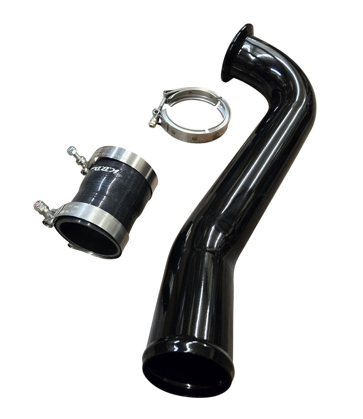 Low Mount S400 Hot Side Pipe for 2G Swap on 2013-2018 6.7l Cummins 4G Ram
