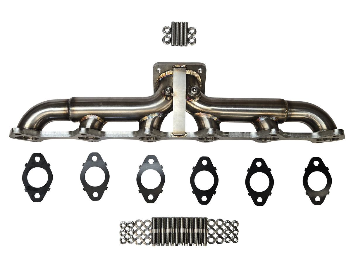 2nd Gen T4 Stainless Fabricated Exhaust Manifold for 5.9l 6.7l Cummins Dodge RAM