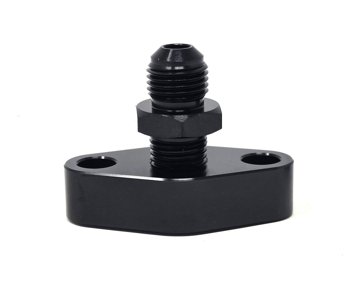 1.5" Turbo Oil Feed Line Adapter Plate T3 T4 T6 G40 G45 G50 S300 S400 S500