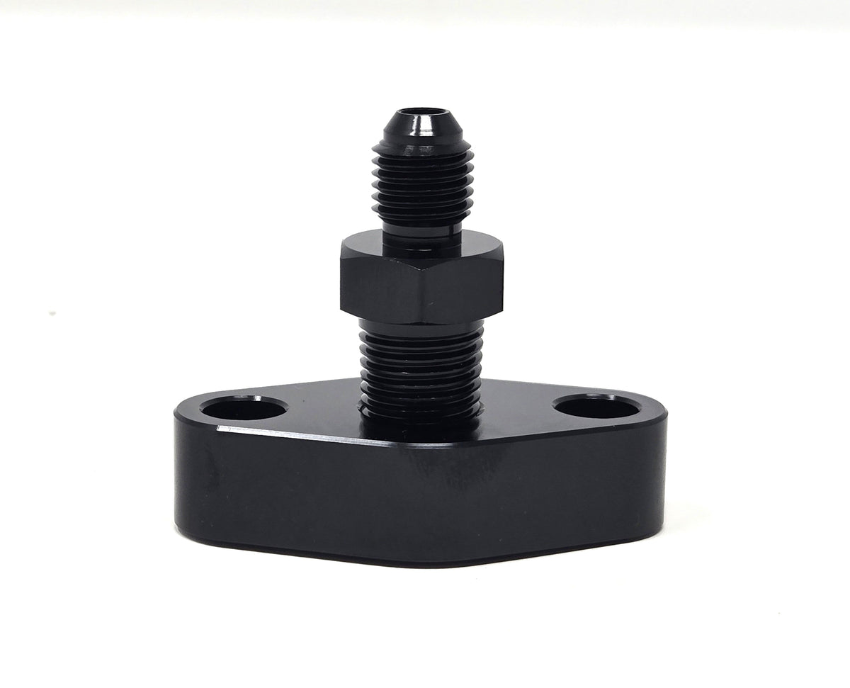 1.5" Turbo Oil Feed Line Adapter Plate T3 T4 T6 G40 G45 G50 S300 S400 S500
