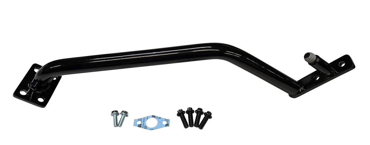 Compound Twin Turbo Mount Pedestal for 2011-2016 6.6l Duramax