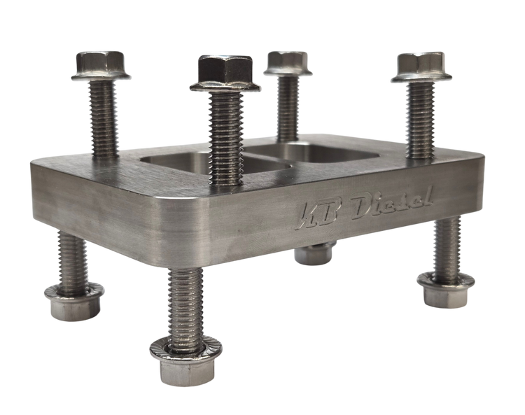 T4 to T6 Stainless Steel Adapter Flange w/ Hardware