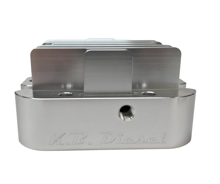 Billet Aluminum Manual Transmission PTO Cooler Cover ZF6 G56 NV3500 NV4500 NV5600