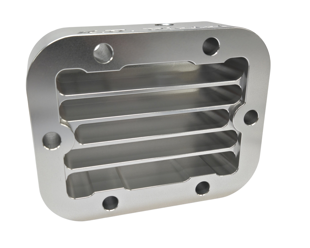 Billet Aluminum Manual Transmission PTO Cooler Cover ZF6 G56 NV3500 NV4500 NV5600