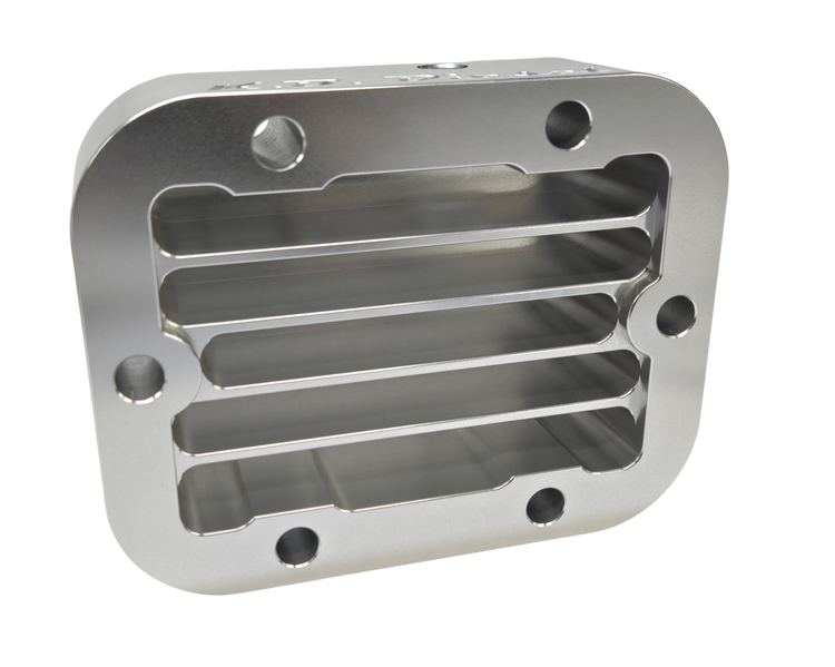 Billet Aluminum Manual Transmission PTO Cooler Cover ZF6 G56 NV3500 NV4500 NV5600