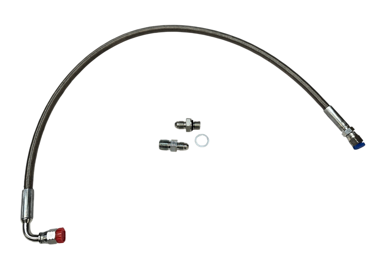 2nd Gen Swap Oil Feed Line For 1989-2022 5.9L 6.7L Dodge Cummins
