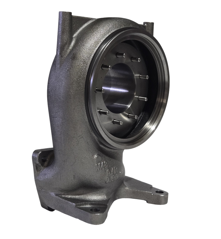 Upgraded 73.5x70.6mm Turbo Turbine Housing for 2005-10 6.6l LLY LBZ LMM Duramax