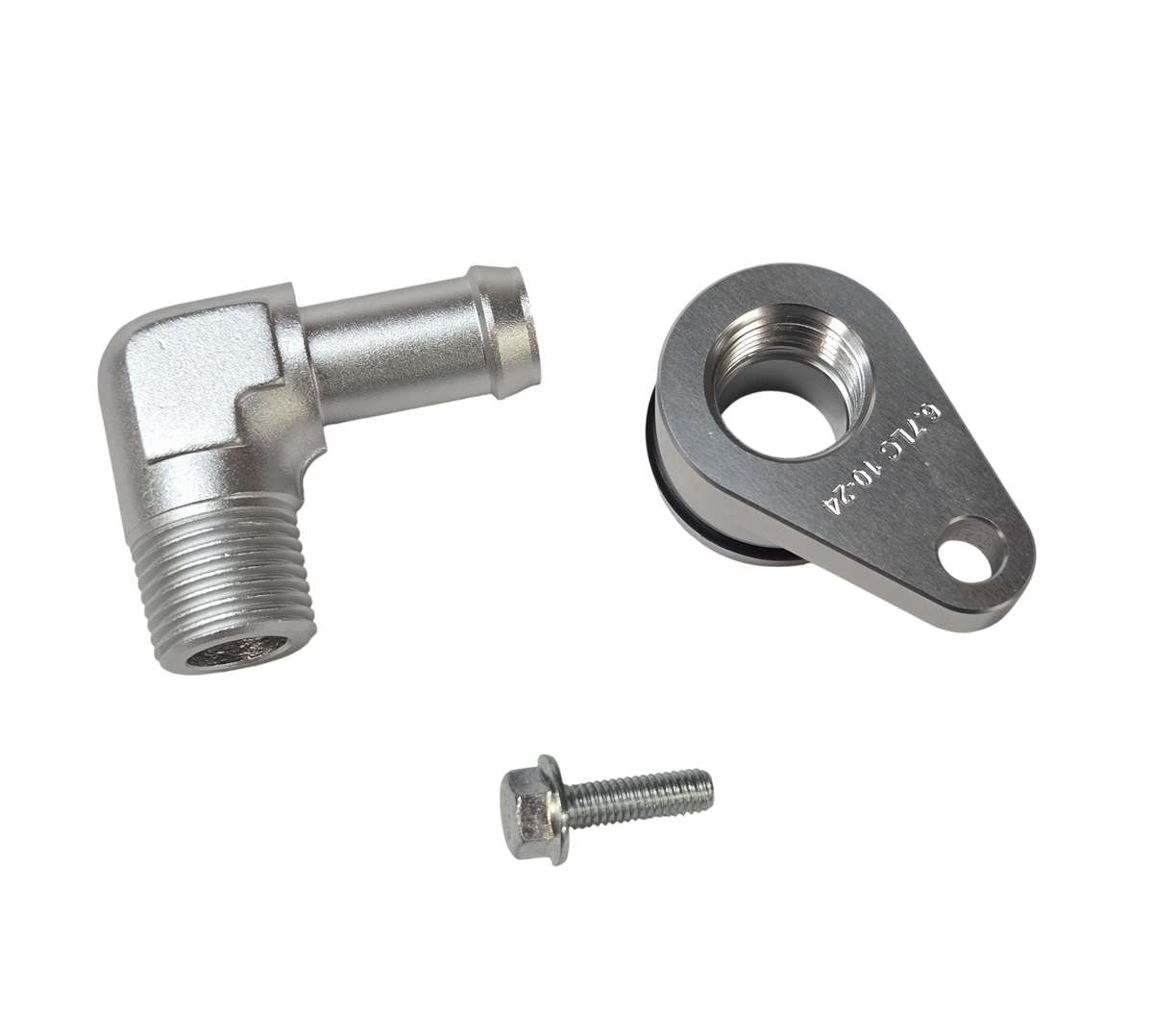 Coolant Riser Standpipe Bypass Billet Fitting for 2010-24 6.7l Cummins Dodge Ram