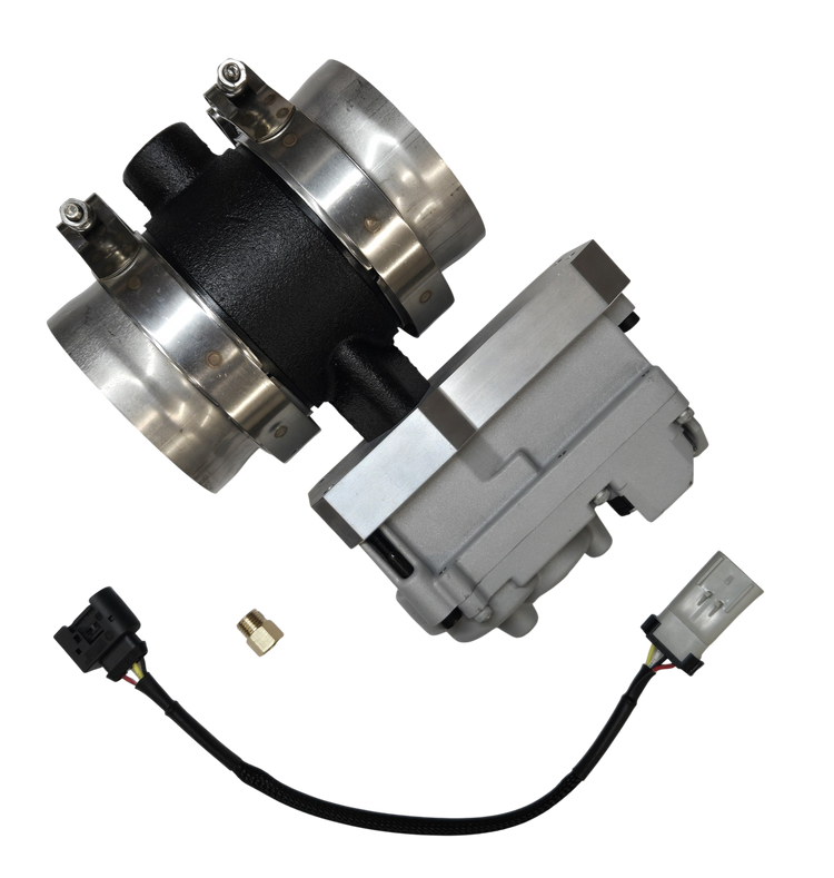 4" VGT Actuator Controlled Exhaust Brake for 6.7l Cummins 2G Swaps + Actuator