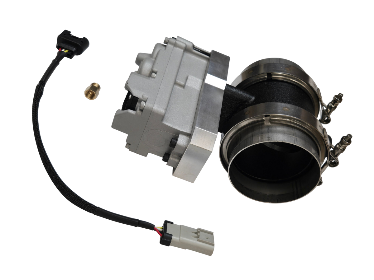 4" VGT Actuator Controlled Exhaust Brake for 6.7l Cummins 2G Swaps + Actuator