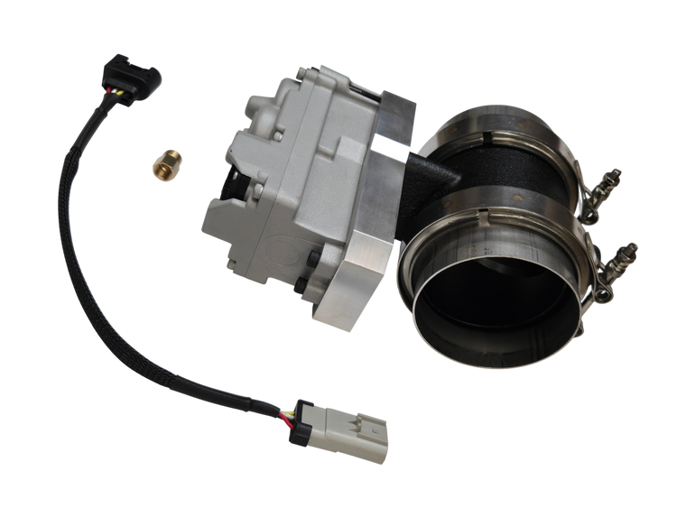 4" VGT Actuator Controlled Exhaust Brake for 6.7l Cummins 2G Swaps + Actuator