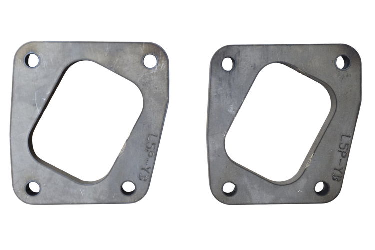 Y-Bridge Flanges for 6.6l Duramax L5P 2017+ Chevy GMC Borg Warner