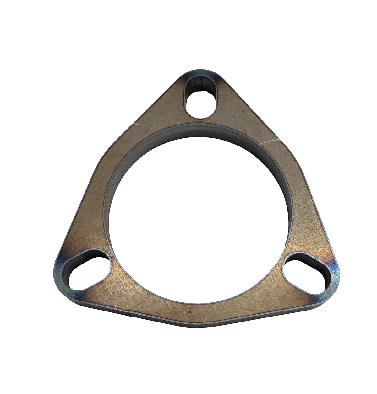 3 Bolt Exhaust 2.5" Tube Slip On Flare Flange for 6.5l Crossover Tube