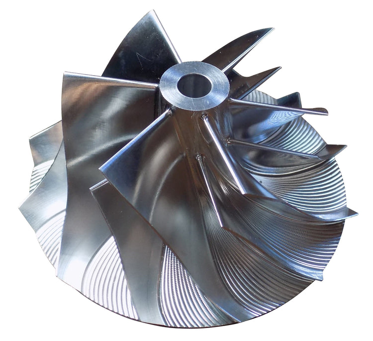 Extended Tip Billet Turbo Compressor Wheel for 2001-2004 LB7 6.6l Duramax 67mm