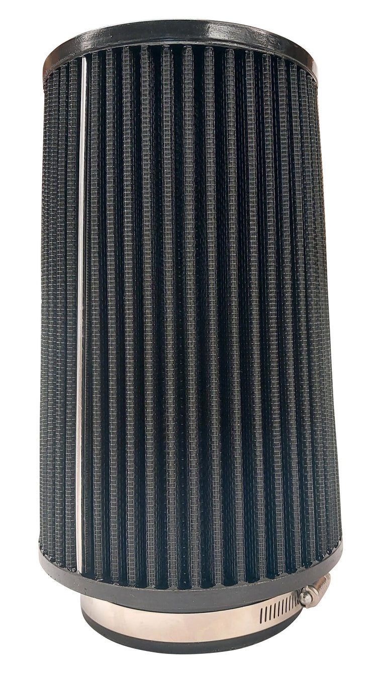 Dry 4" ID x 10" Tall Cone Air Filter for Cold Air Intakes