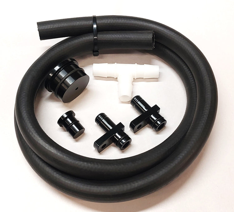 PCV Reroute Kit for 2006-2010 Chevy GMC 6.6l Duramax LBZ LMM