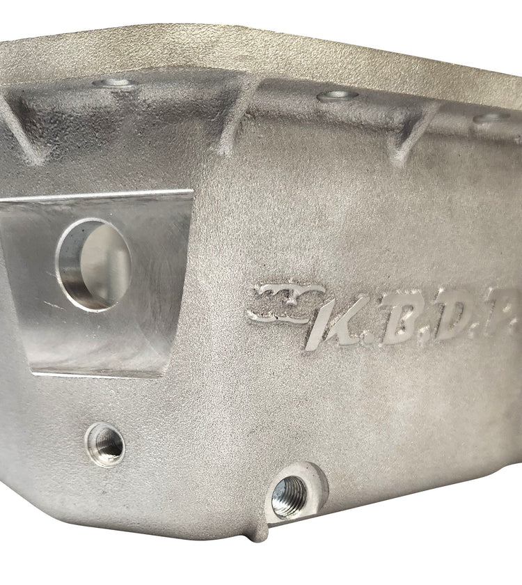High Capacity Cast Aluminum Oil Pan for 2001-2010 6.6l Duramax Chevy GMC