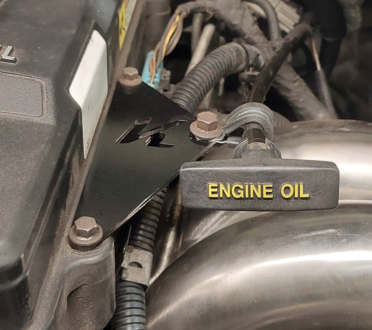 Engine Oil Dipstick Tube Mount for 6.7l Cummins 2007.5-2022