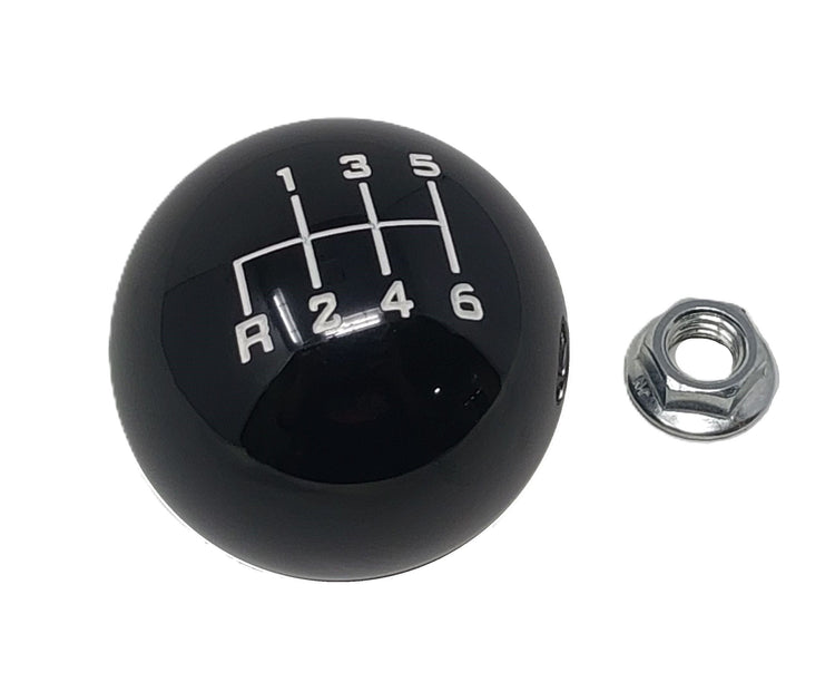 Black 6 Speed Shifter Ball Shift Knob For G56 Dodge 5.9l 6.7l Cummins M10-1.5