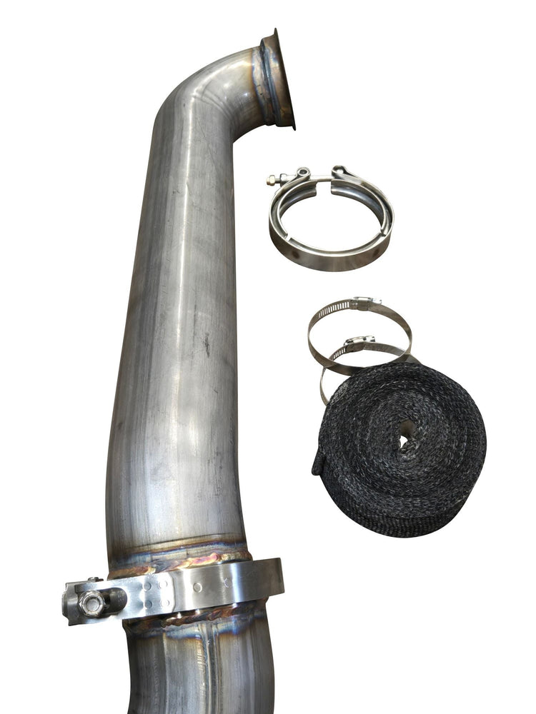 3.5" S400 Turbo Exhaust Downpipe for 2001-2016 Chevy GMC Duramax 6.6L  LB7-LML