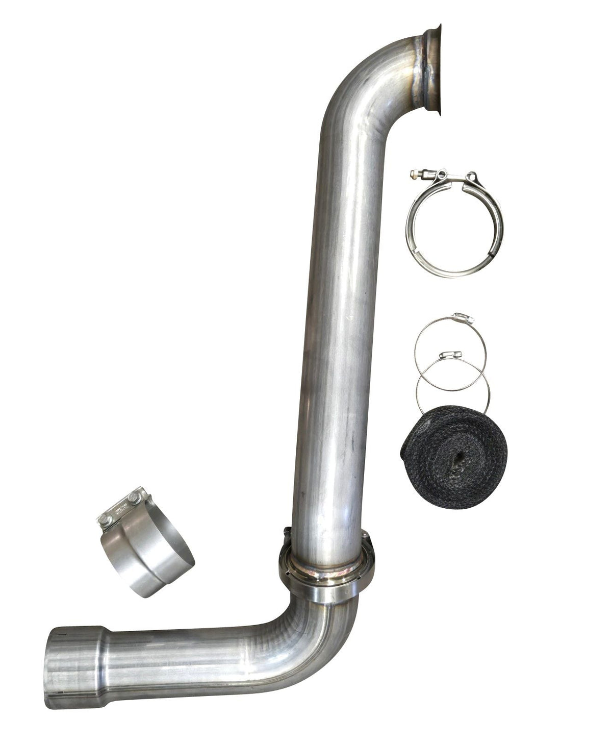 3.5" S400 Turbo Exhaust Downpipe for 2001-2016 Chevy GMC Duramax 6.6L  LB7-LML