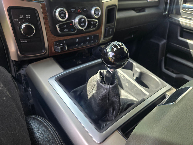 Leather Center Console Shifter Boot for G56 Transmissions Dodge Ram 6.7l Cummins