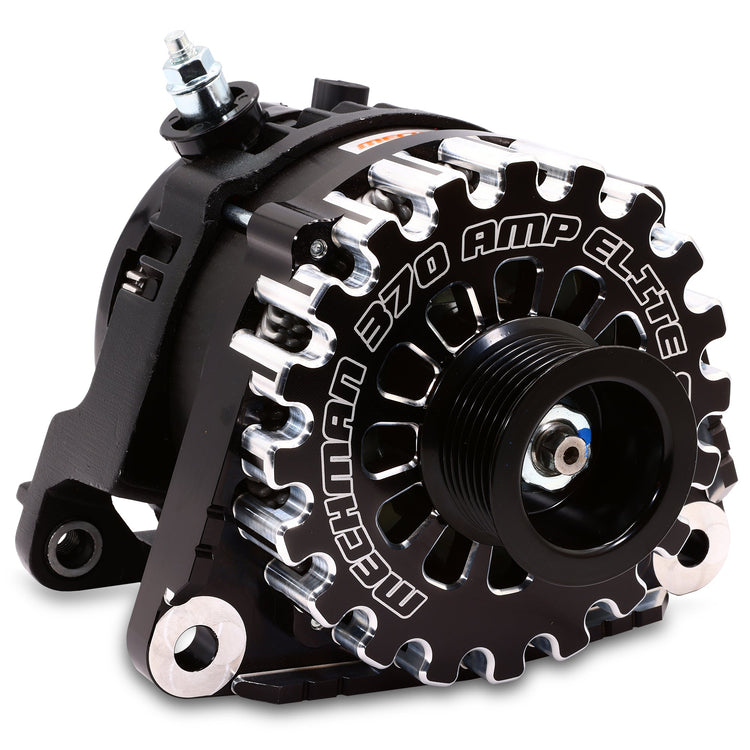 Mechman 370 Amp Billet Alternator 2007-2022 Dodge / RAM 6.7L Cummins Diesel
