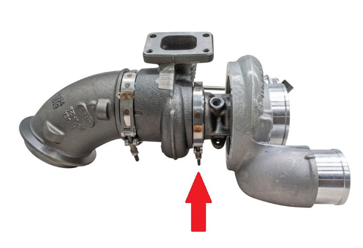 Turbine to Bearing Housing V-Band Clamp for 03-07 5.9l Dodge Cummins 3595658