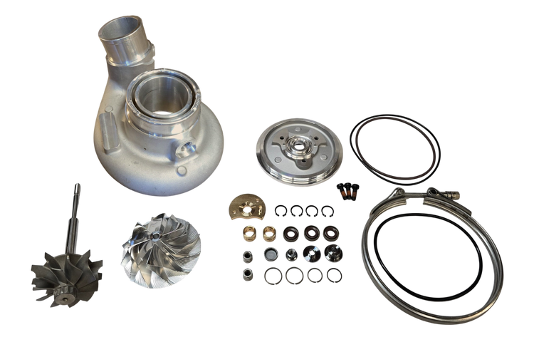 63.5mm T51R Mod Full Turbo Rebuild Kit for 2019-2024 HE300VG Turbos 6.7l Cummins
