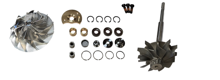 63.5mm T51R Mod Full Turbo Rebuild Kit for 2019-2024 HE300VG Turbos 6.7l Cummins